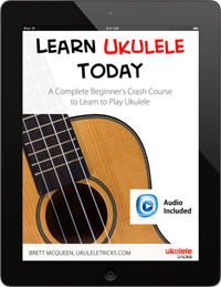 Get the brand new, interactive Ukulele Tricks lesson book, designed for the iPad