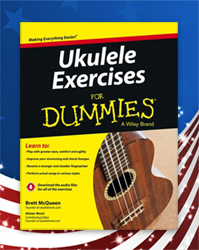 <em>Ukulele Exercises For Dummies</em> now shipping in the US