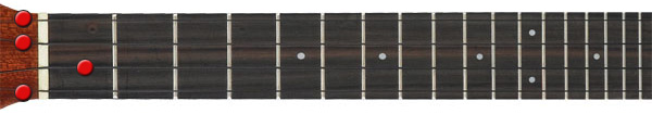A7 ukulele chord