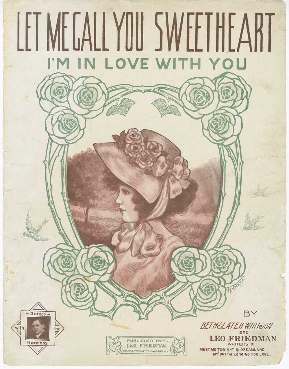 Let Me Call You Sweetheart Sheet Music Cover